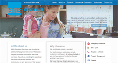 Desktop Screenshot of bmselectrical.com.au